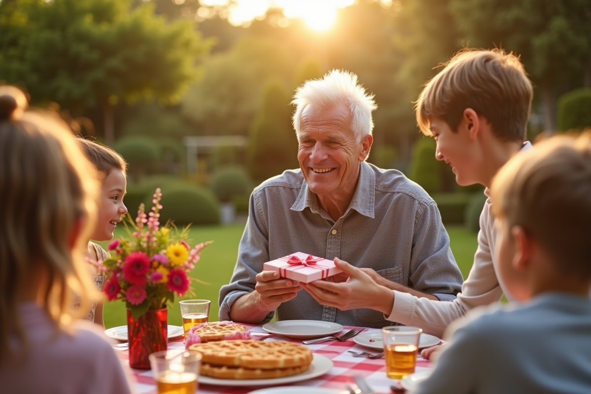 grand-père  célébration